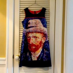 Hippocampe Van Gogh dress